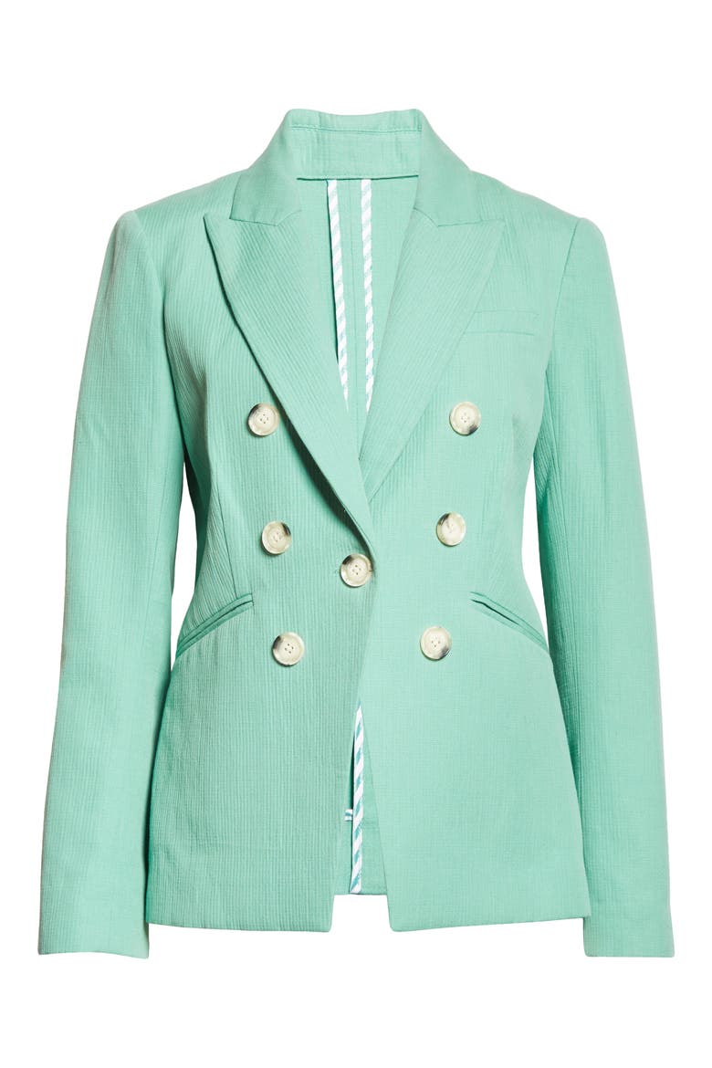 Emsley Cotton & Linen Jacket, Alternate, color, AGATE GREEN