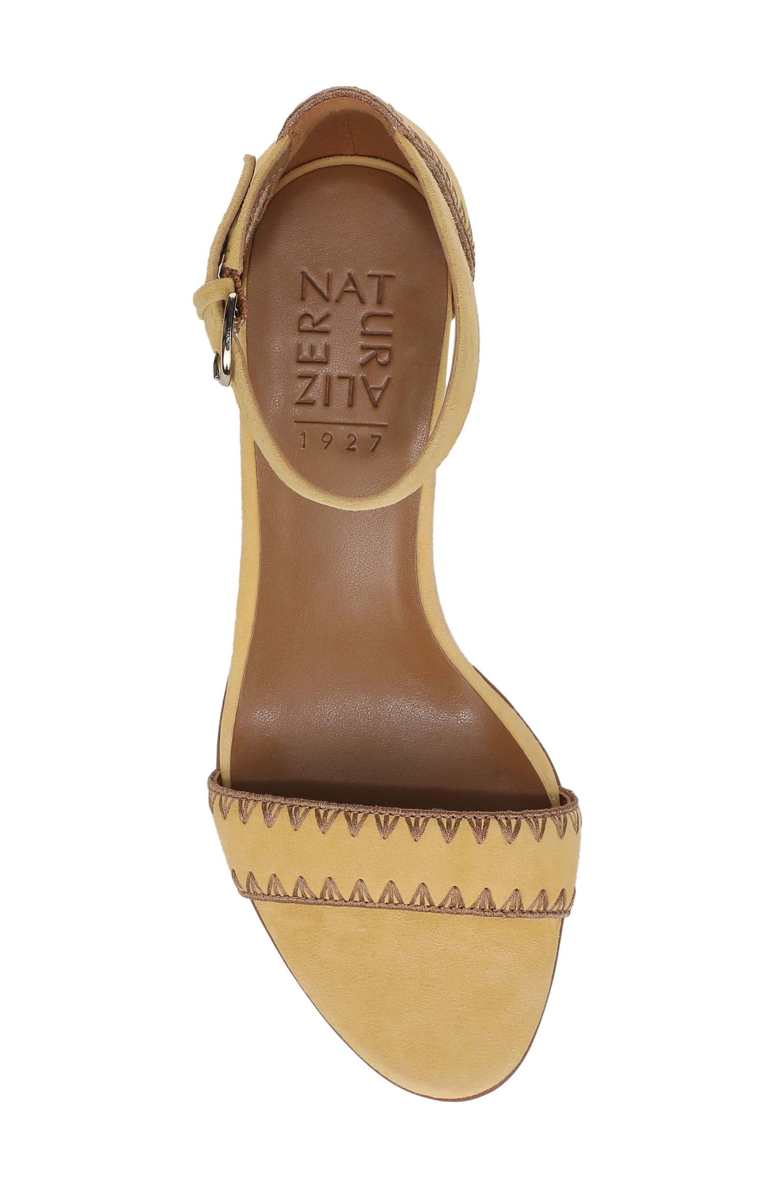 Naturalizer Vera Ankle Strap Sandal, Alternate, color, Beehive Yellow