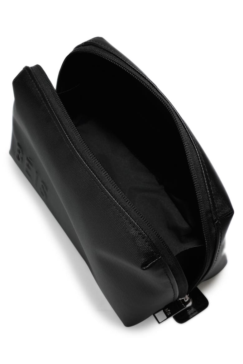 The Small Cosmetic Pouch, Alternate, color, BLACK