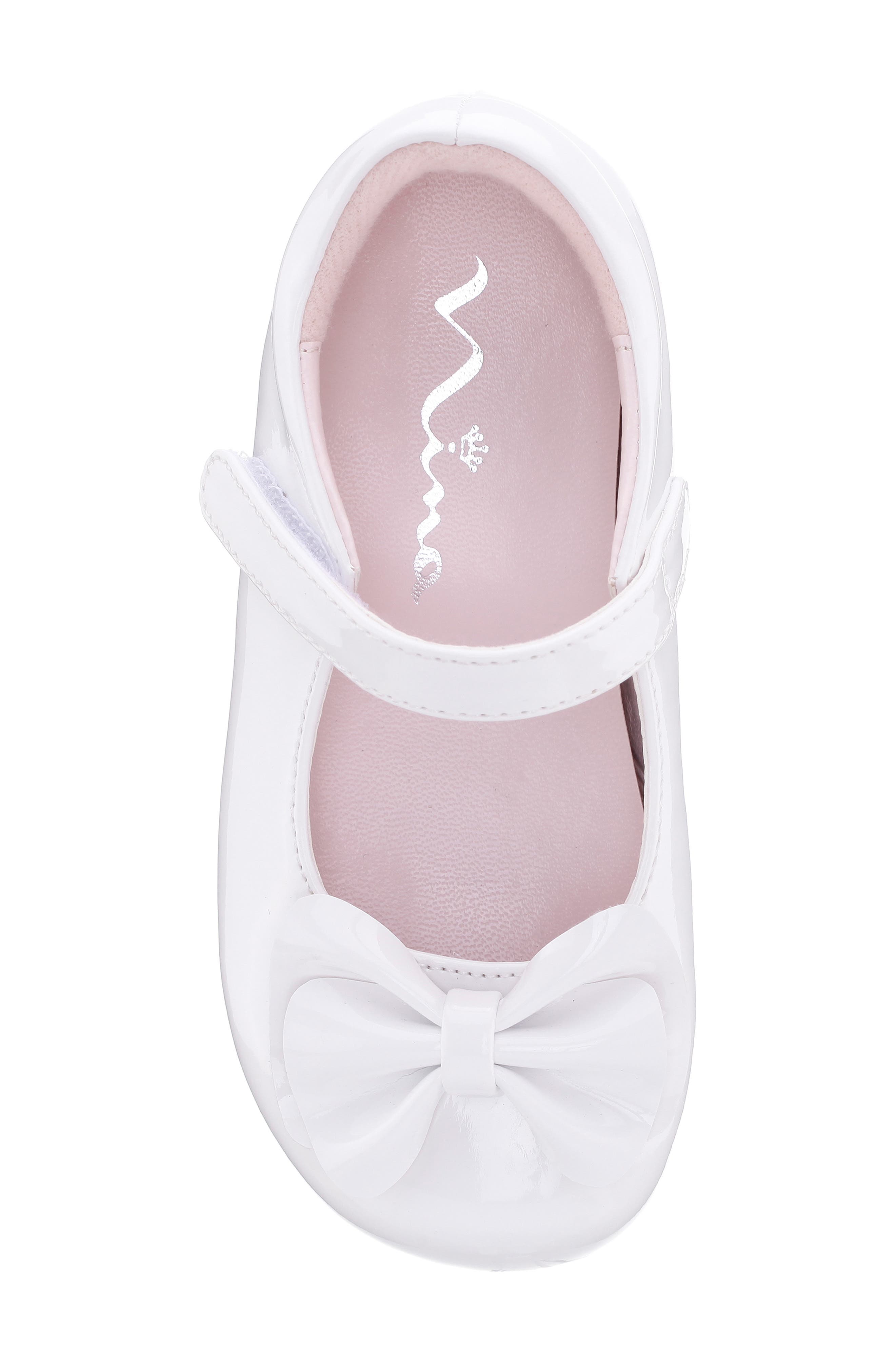 Kids' Posey Mary Jane Flat, Alternate, color, WHITE PATENT