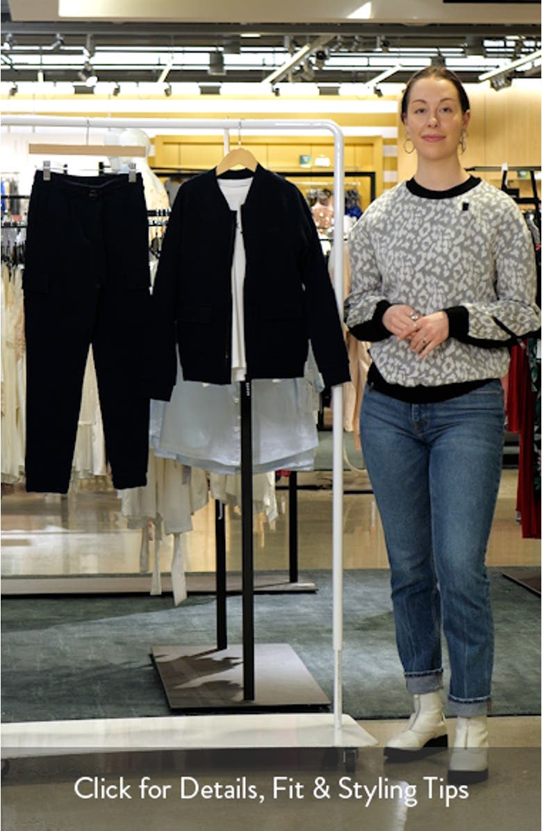 Kids' Bomber Jacket, Graphic T-Shirt & Cargo Joggers Set, sales video thumbnail