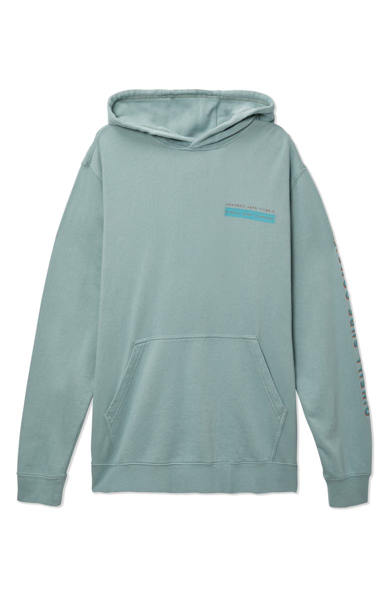 O'Neill Split Logo Cotton Hoodie, Main, color, 
