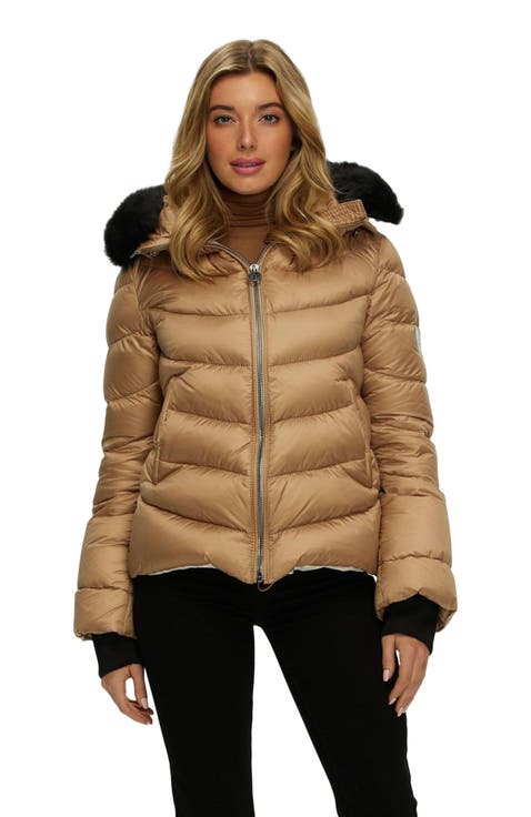 Apres-Ski Short Jacket With Detachable Trim