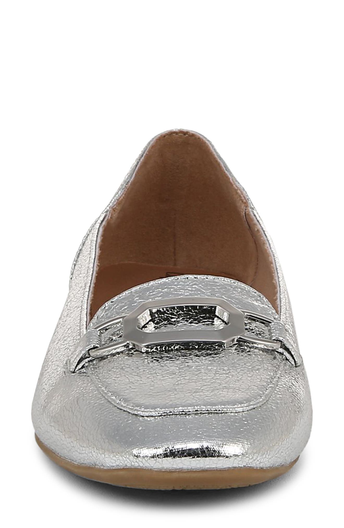 LifeStride Celine Bit Loafer, Alternate, color, Silver