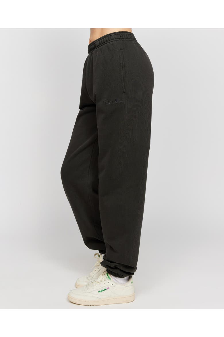 Stone Wash Sweatpants, Alternate, color, WASHED BLACK