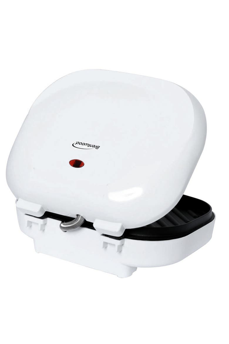 Electric Contact Grill 2 Slice Capacity - White, Alternate, color, White