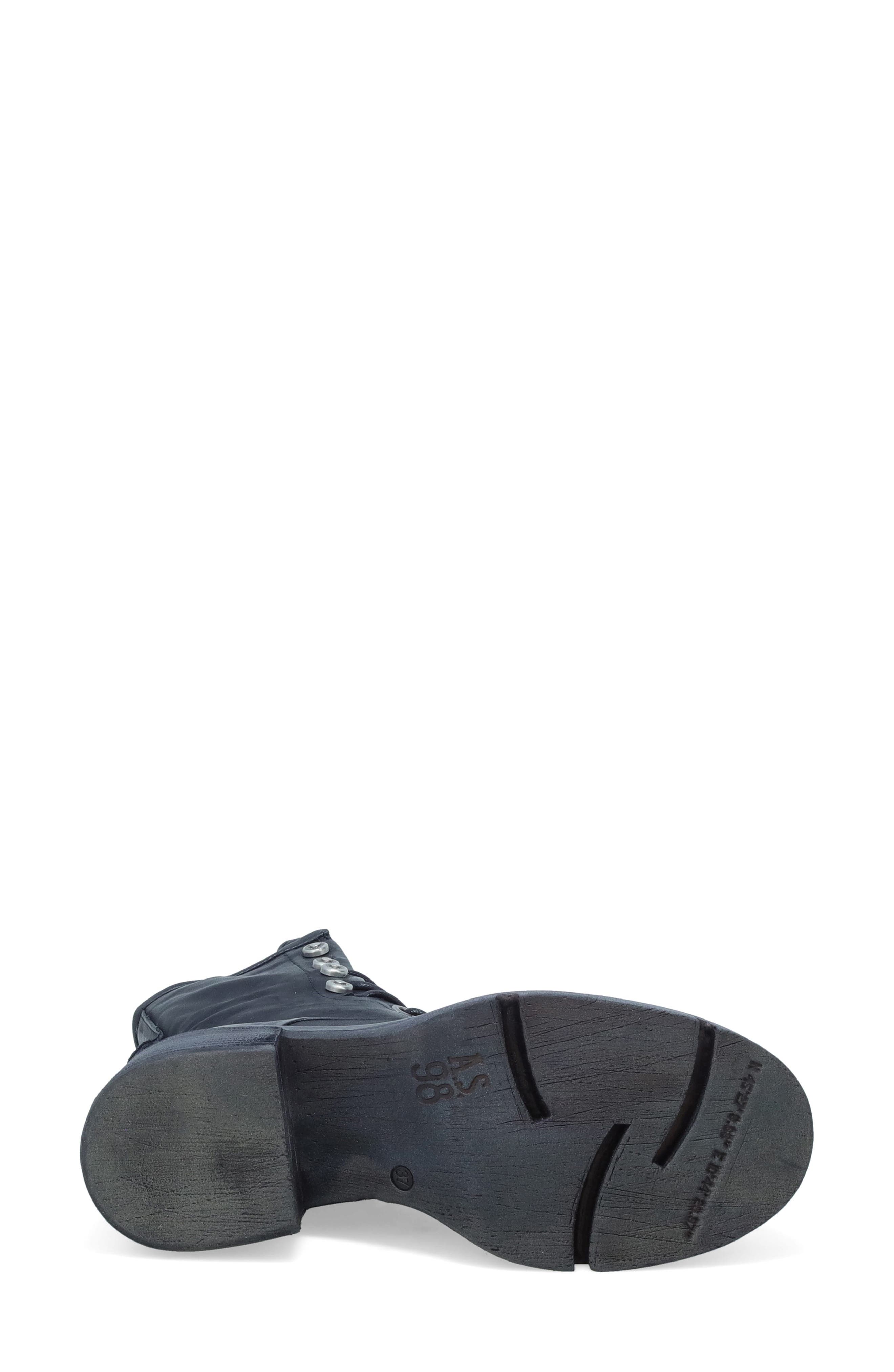 A.S.98 Emper Combat Boot, Alternate, color, Black