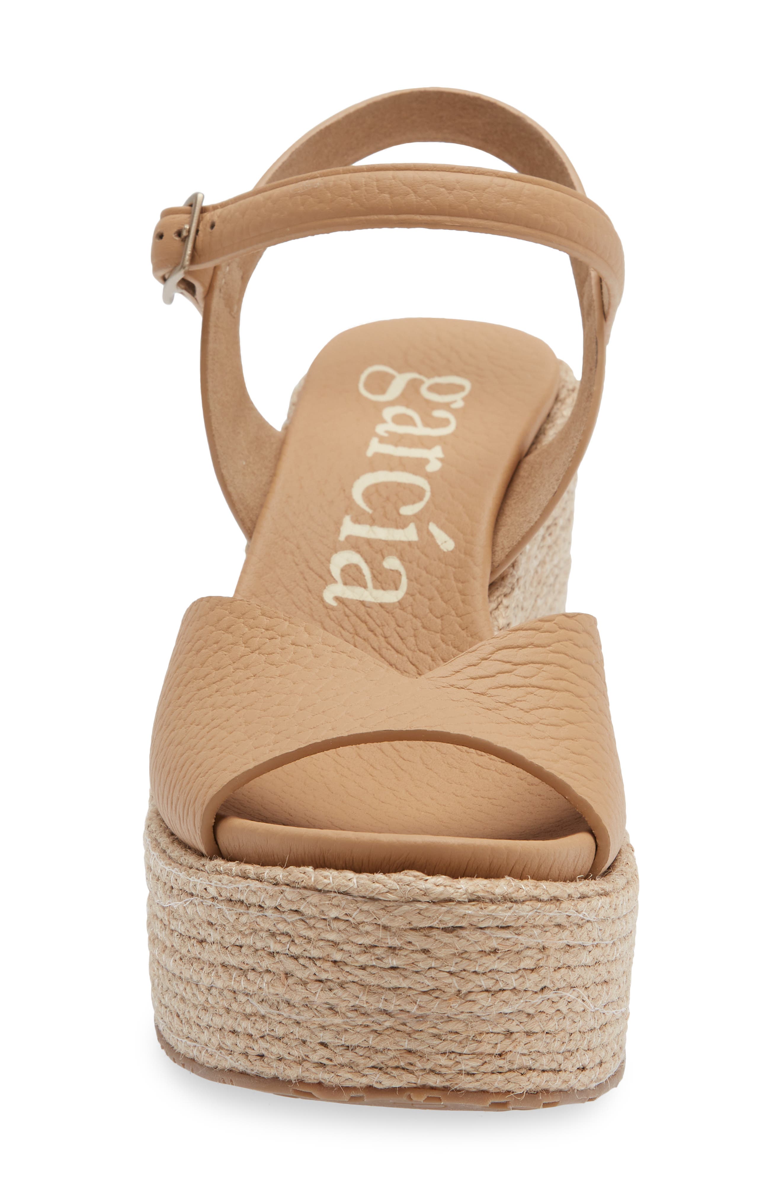Doina Ankle Strap Platform Sandal, Alternate, color, CAMEL CERVO