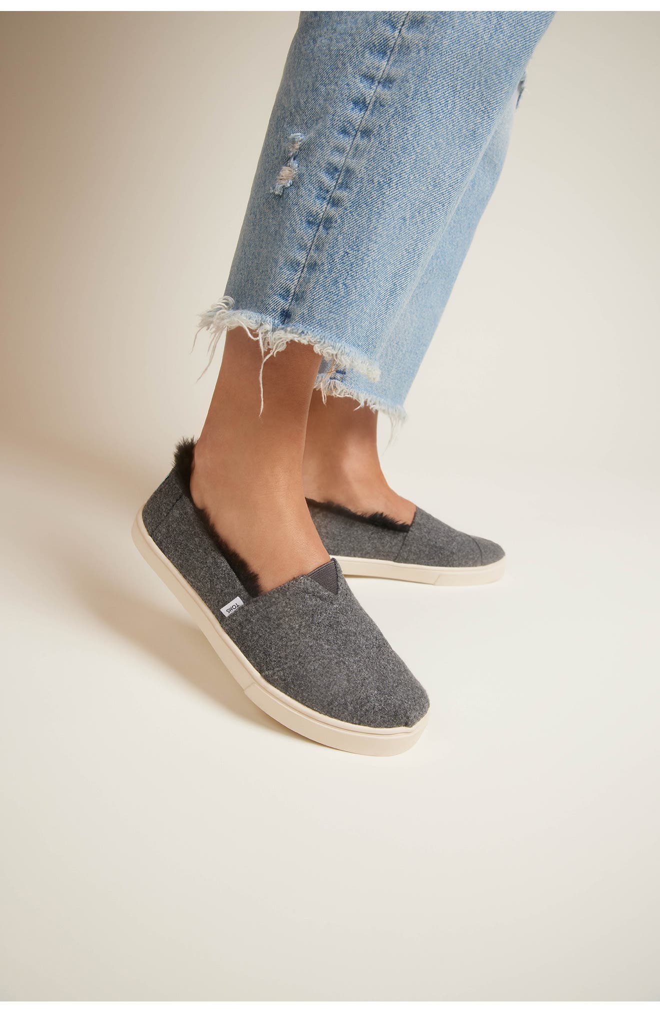 TOMS Alpargata Slip-On Sneaker, Alternate, color, 