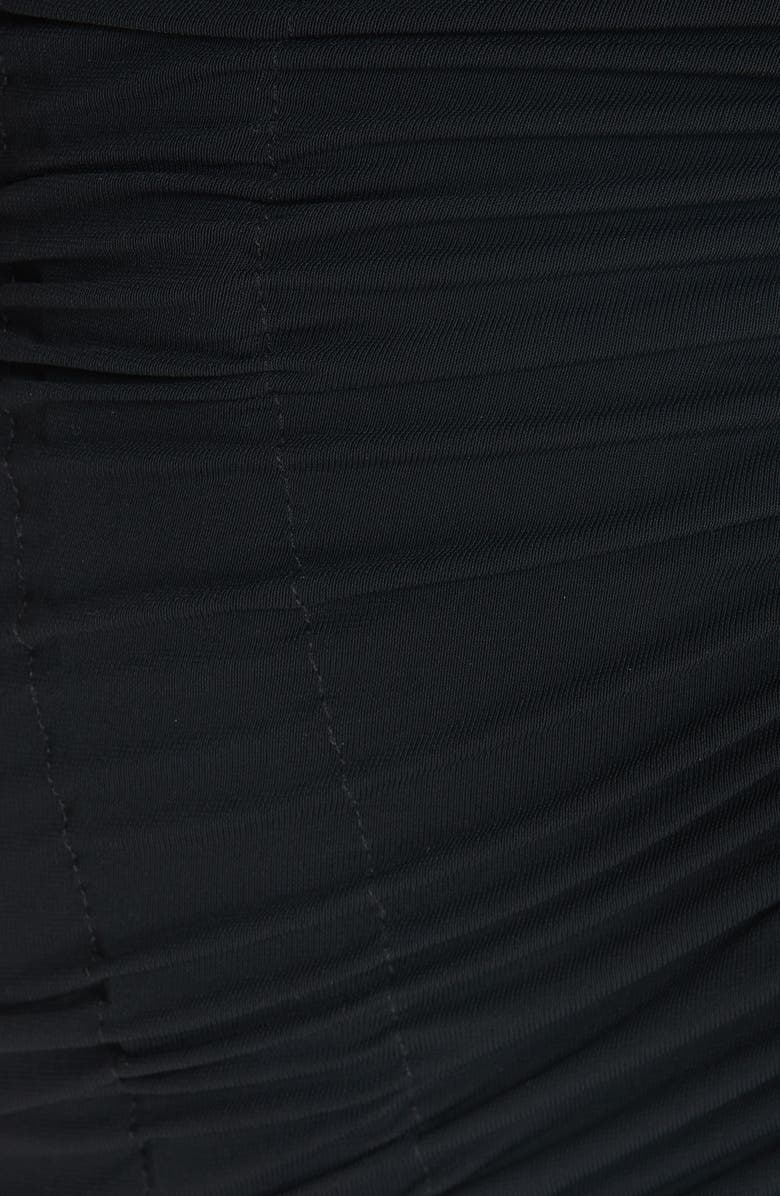 Alexander Wang Ruched Jersey Minidress, Alternate, color, 