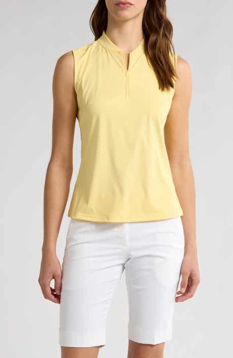 Bad Birdie Blade Collar Performance Golf Sleeveless Polo