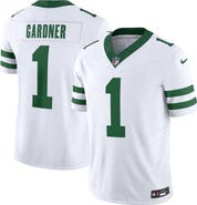 Nike Men's Nike Ahmad Sauce Gardner White New York Jets Vapor F.U.S.E. Limited Jersey
