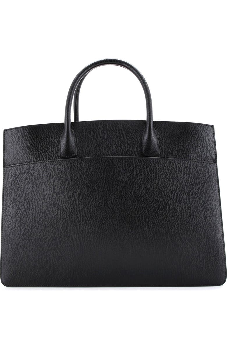 Pre-Owned Hermes White Bus Bag Leather 39, Main, color,
