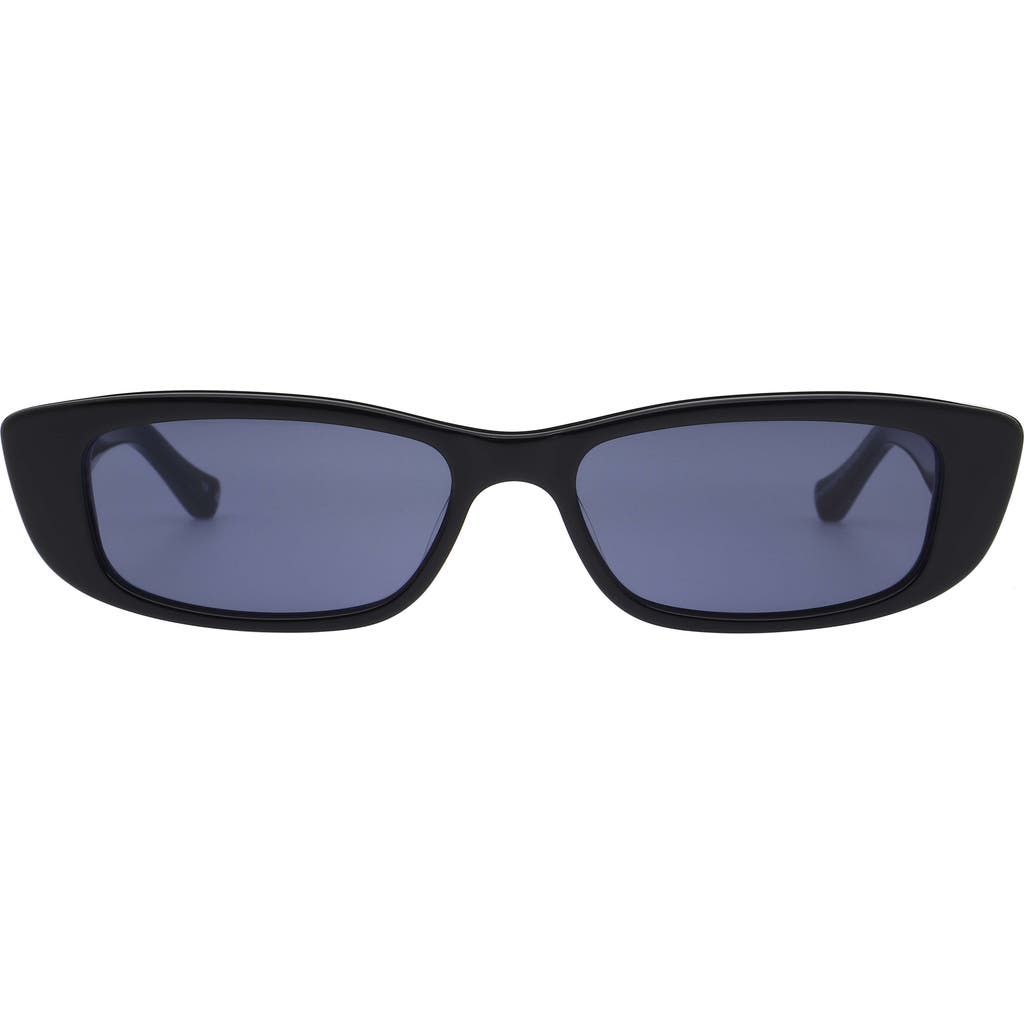 Florence By Mills 53mm Rectangular Sunglasses In Purple