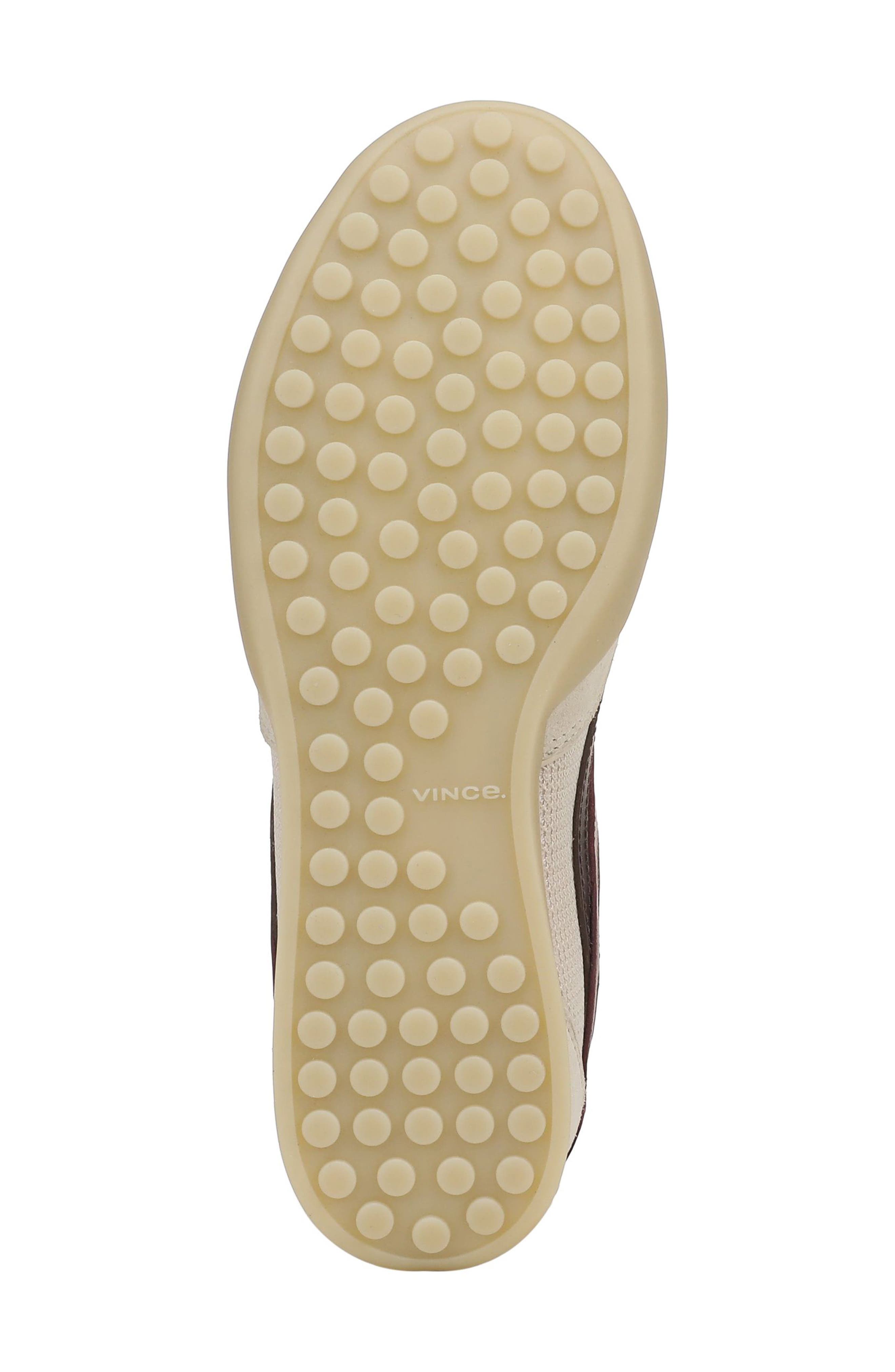 Echo Trainer Leather Sneaker, Alternate, color, MOONLIGHT/ GANACHE