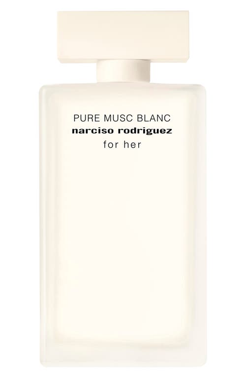 Narciso Rodriguez For Her Pure Musc Blanc Eau De Parfum Intense In Transparent