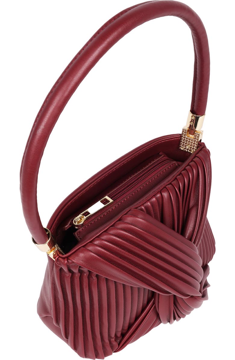 JASON WU Pleated Knot Handbag, Alternate, color,