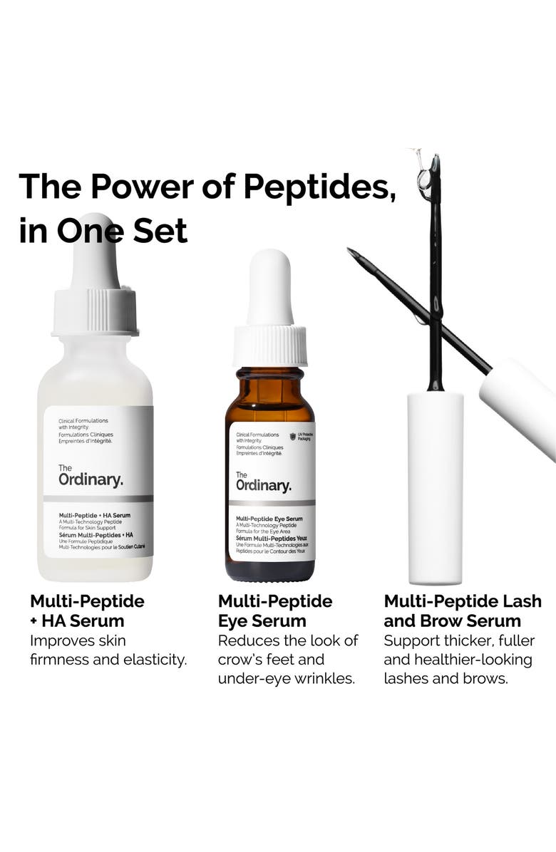 The Ordinary The Power of Peptides Set (Limitd Edition) $57 Value, Alternate, color,