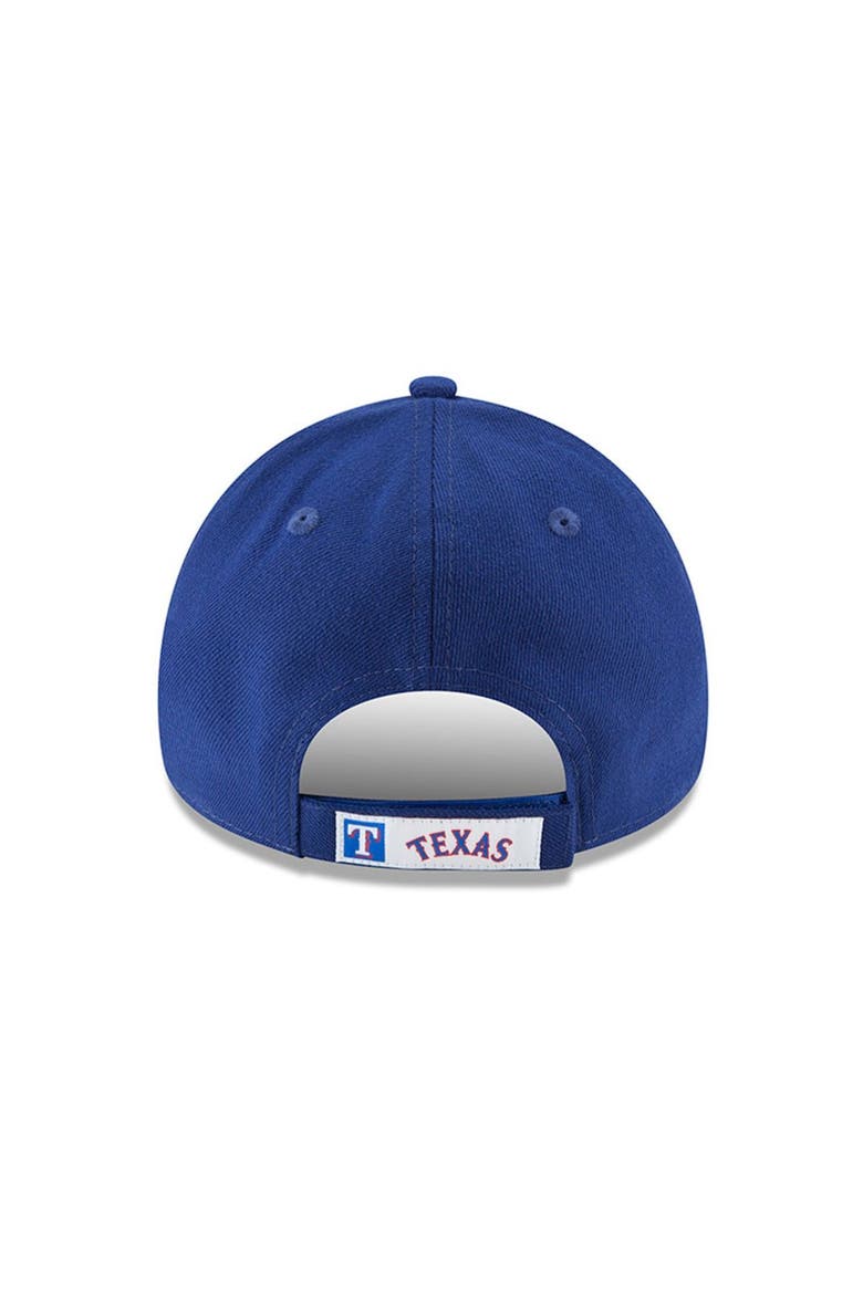 Men's New Era Royal Texas Rangers League 9FORTY Adjustable Hat -, Alternate, color, Royal