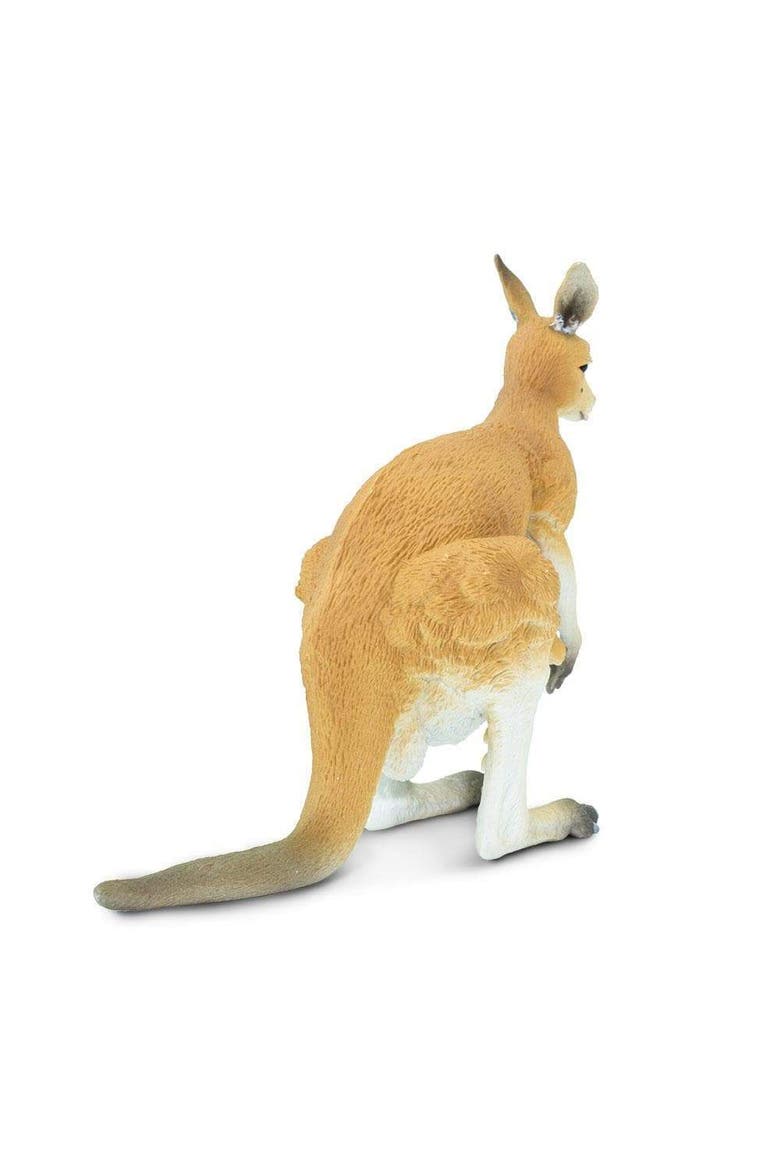 Kangaroo with Joey Kids Toy Figure, Alternate, color, None