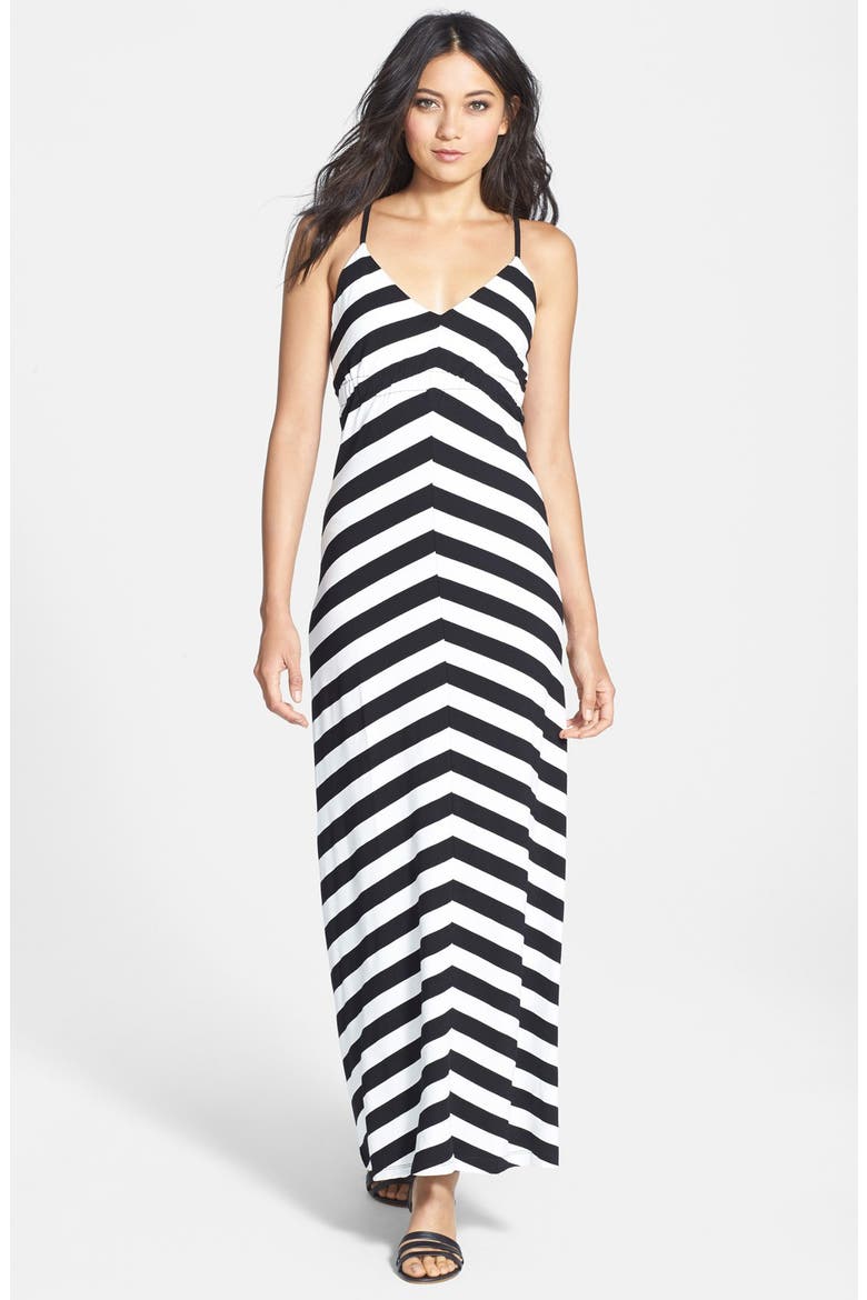 Stripe Maxi Dress (Nordstrom Exclusive), Main, color, STRIPE