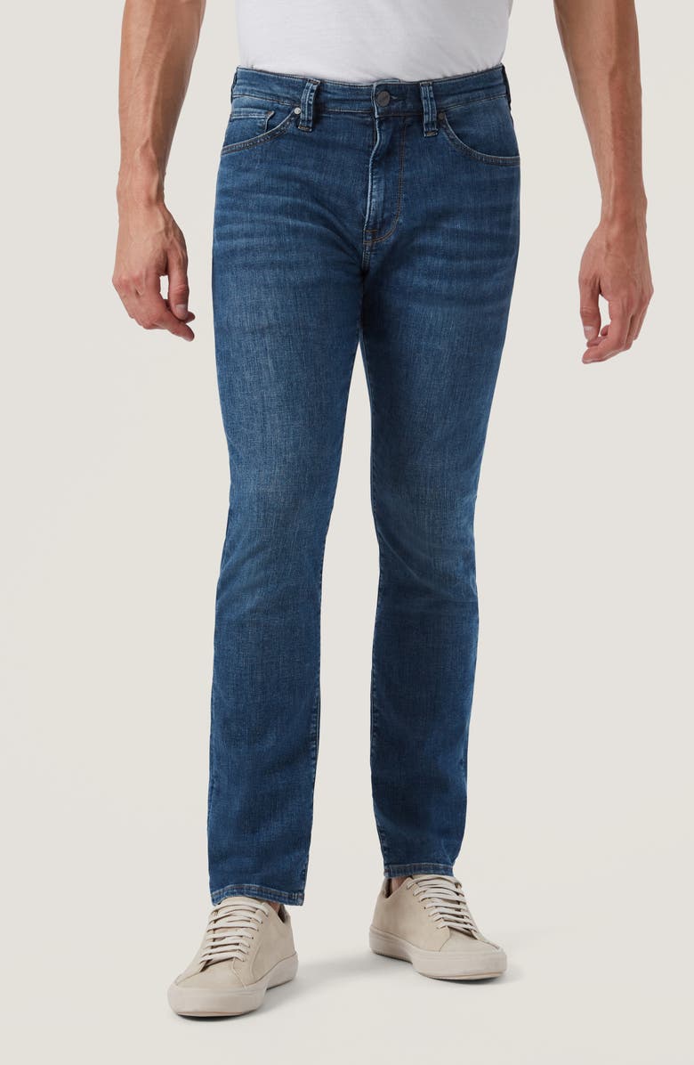 34 Heritage Courage Straight Leg Jeans, Main, color, Mid Soft