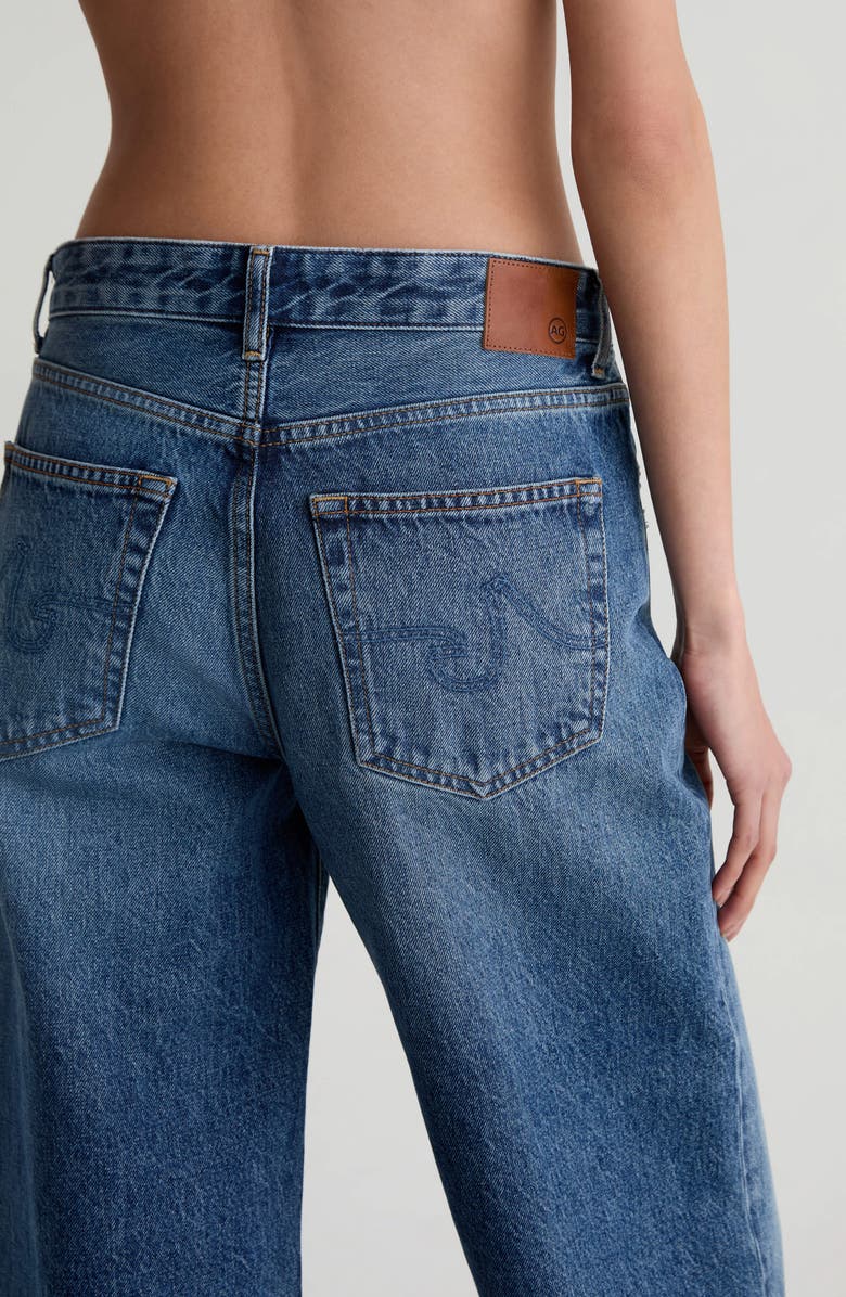 AG Saige High Waist Wide Leg Jeans, Alternate, color, Nostalgia