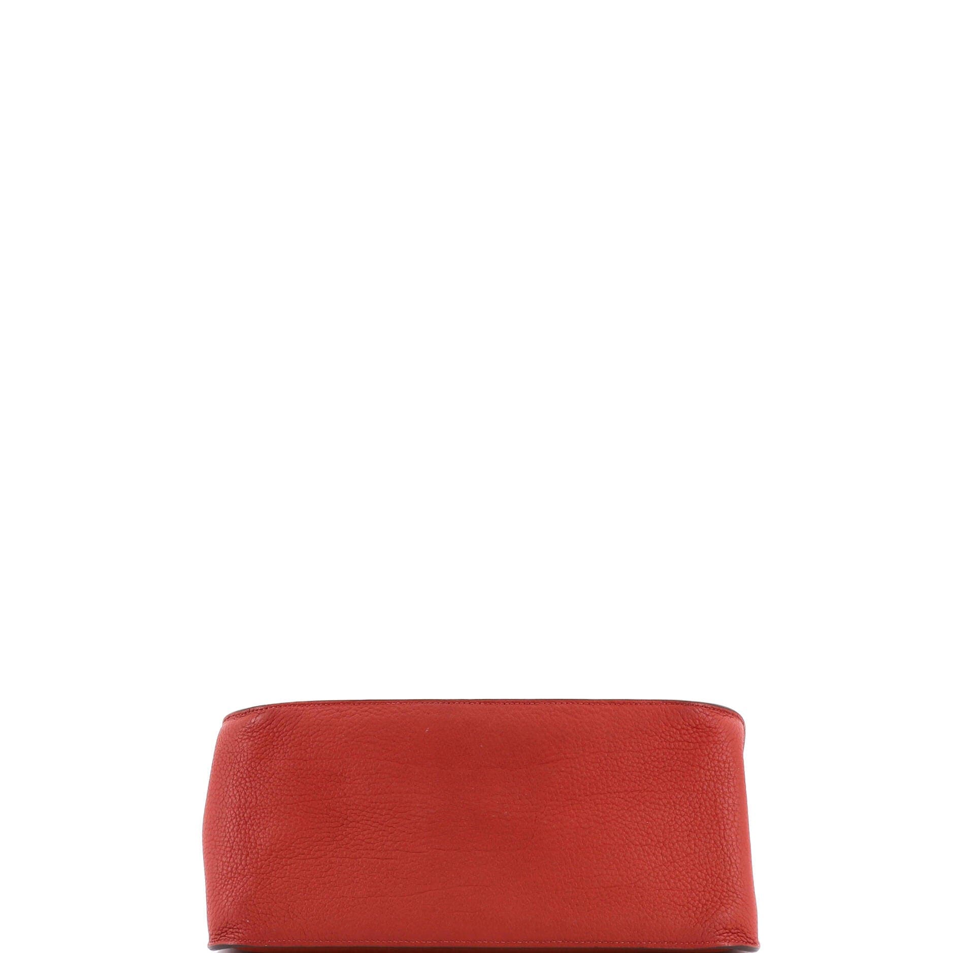 Pre-Owned Hermes Jypsiere Bag Clemence 34, Alternate, color, Brique