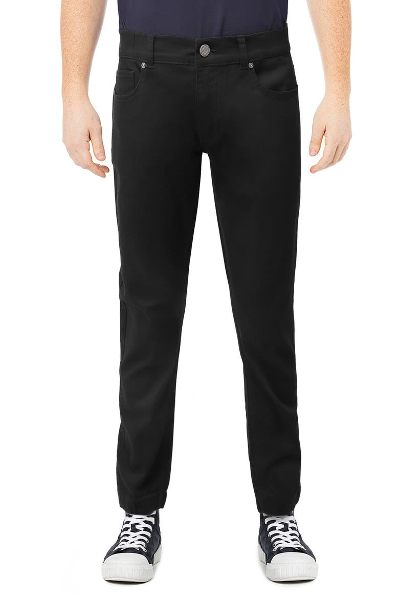 Slim Fit Jogger Jeans, Main, color, BLACK