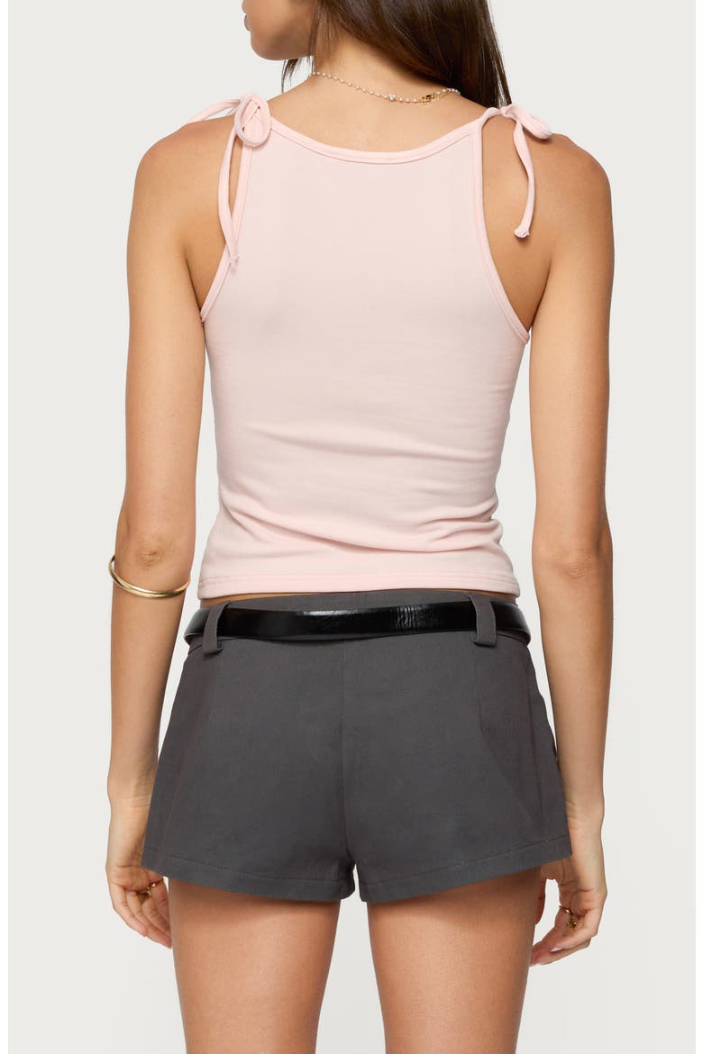 Chrissy Tie Strap Tank, Alternate, color, LIGHT-PINK