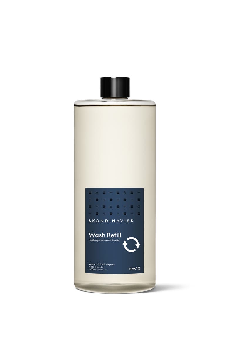 SKANDINAVISK HAV Wash Refill 1000ml_New, Main, color, Deep Blue