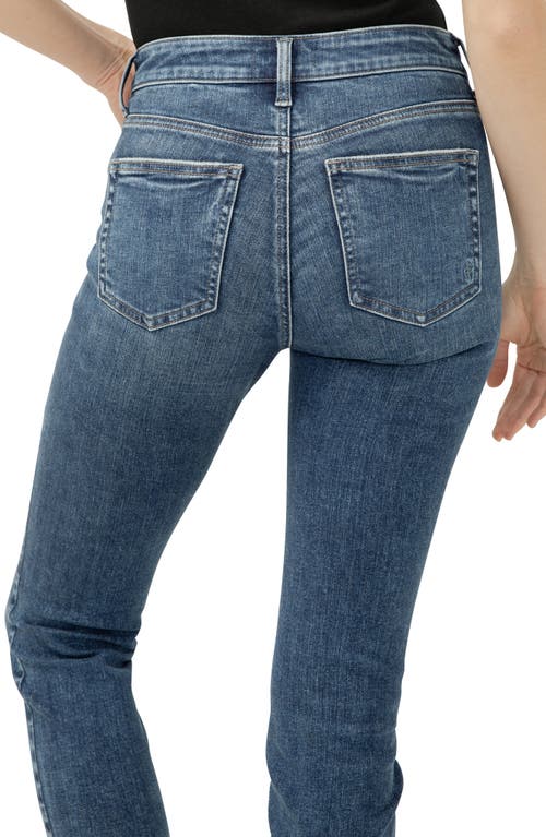 Shop Silver Jeans Co. Suki Curvy Mid Rise Ankle Skinny Jeans In Indigo
