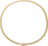 EYE CANDY LOS ANGELES Men's Set of 2 Asher Curb Chain Necklaces