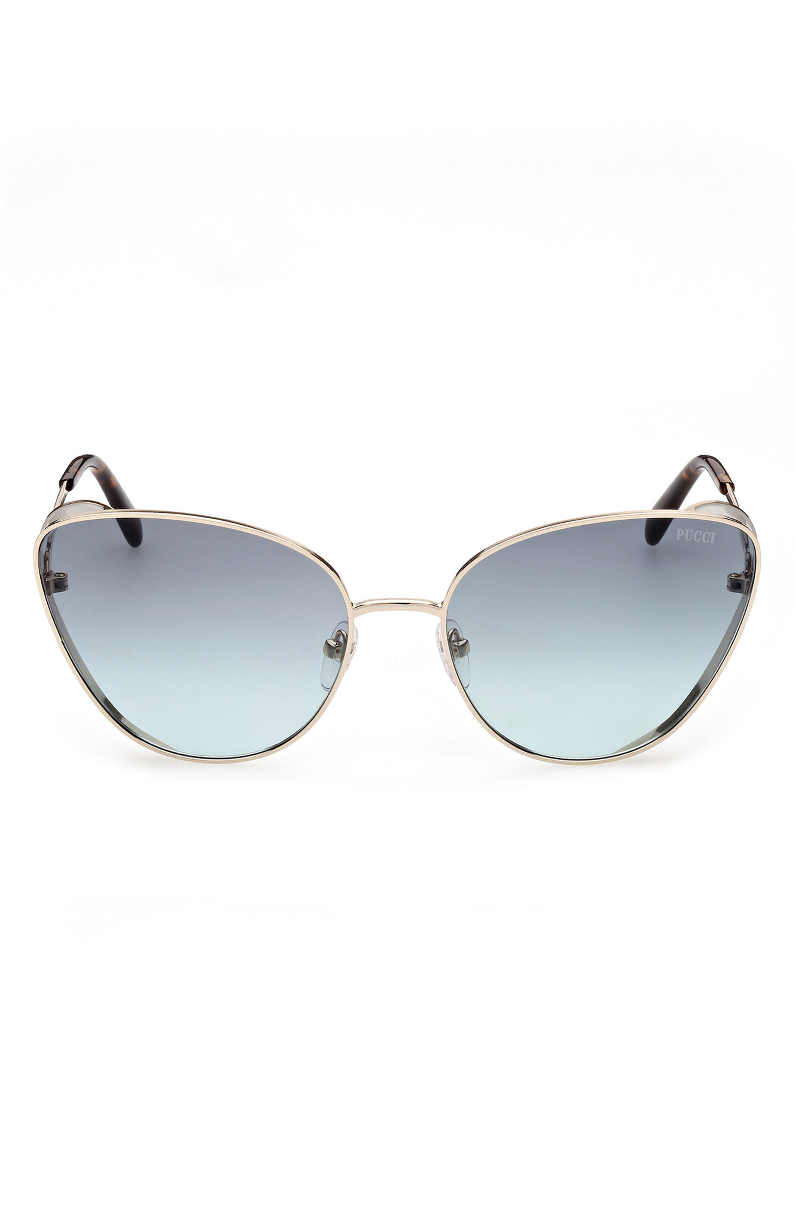Emilio Pucci 61mm Cat Eye Sunglasses
