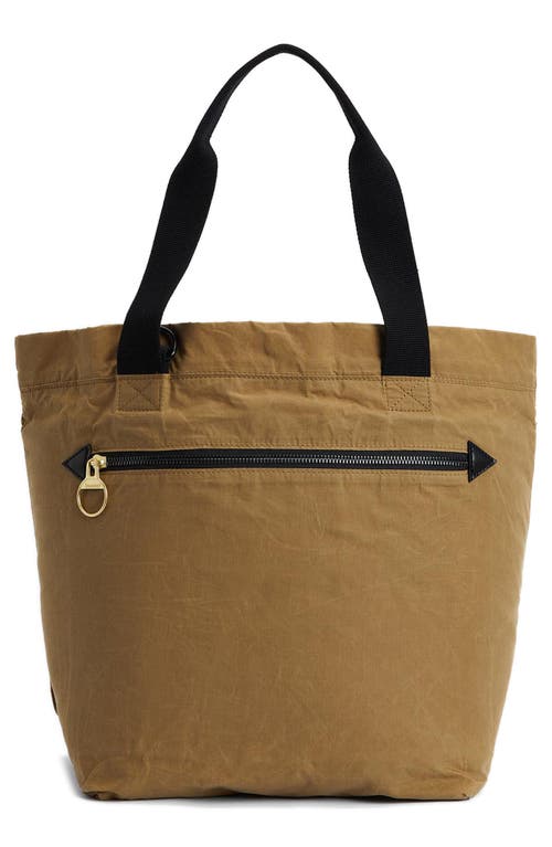 Barbour Transport 3 Way Tote Bag Backpack In Golden Khaki