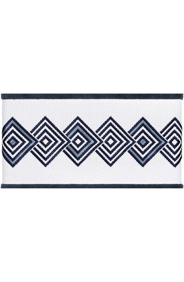 Linum Home Textiles Noah Embellished Bath Towel - Midnight Blue, Alternate, color, Midnight Blue