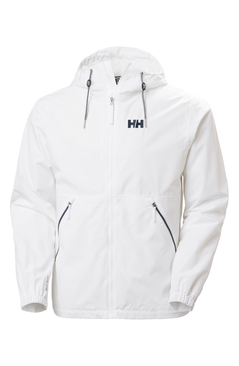 Helly Hansen Sandoy Waterproof Rain Jacket, Alternate, color, White