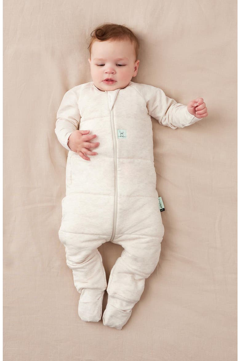 2.5 TOG TOG One-Piece Sleep Suit, Alternate, color, OATMEAL MARLE