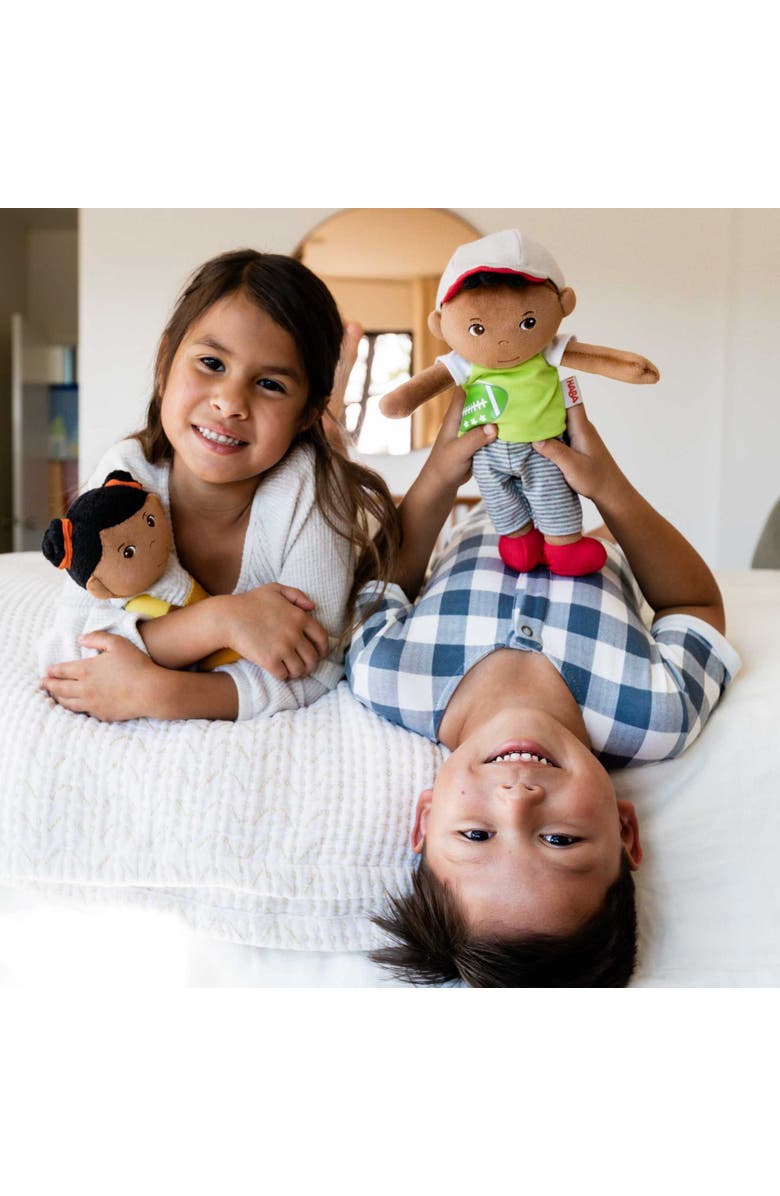 HABA Snug Up Mason Baby Boy Doll, Alternate, color, Multi