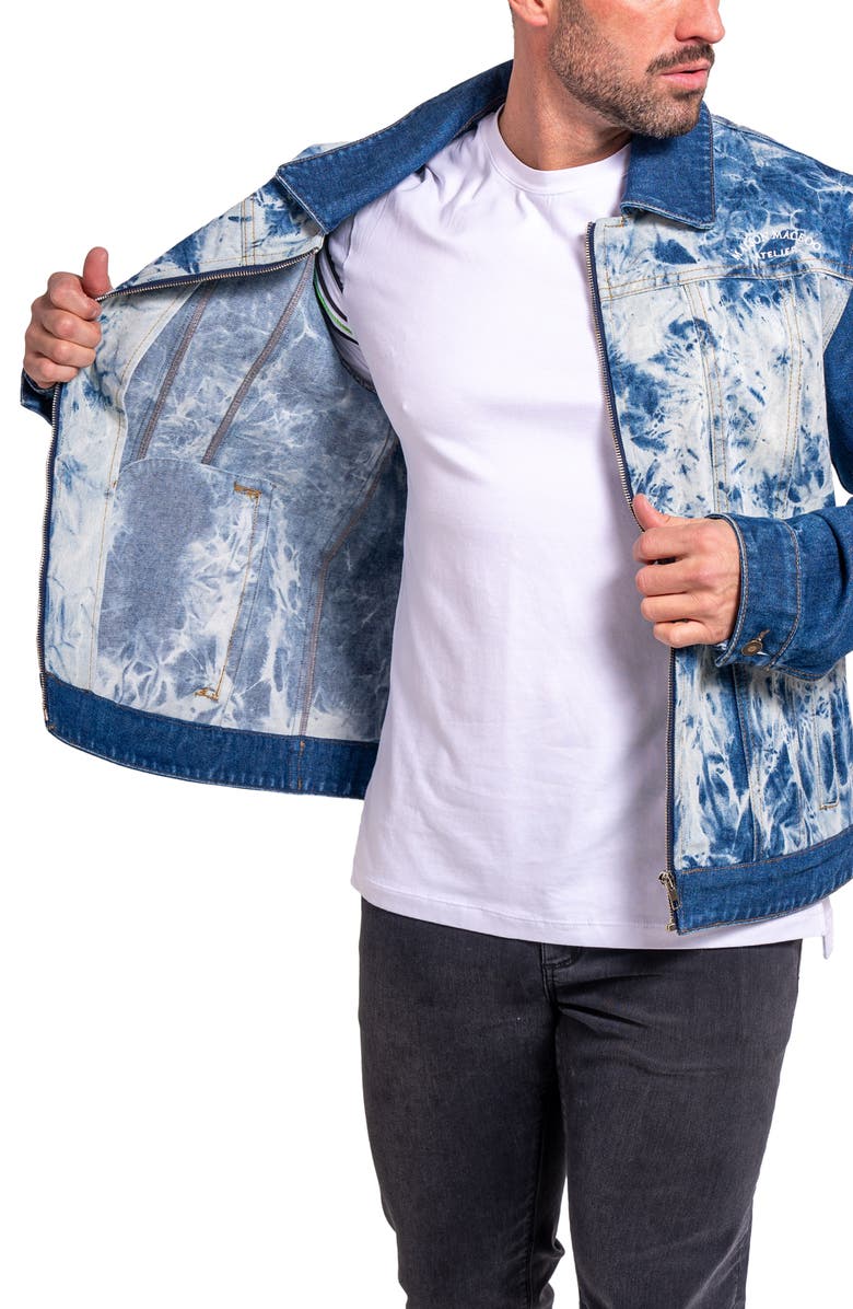 Maceoo Ascension 0007 Denim Jacket, Alternate, color, Blue