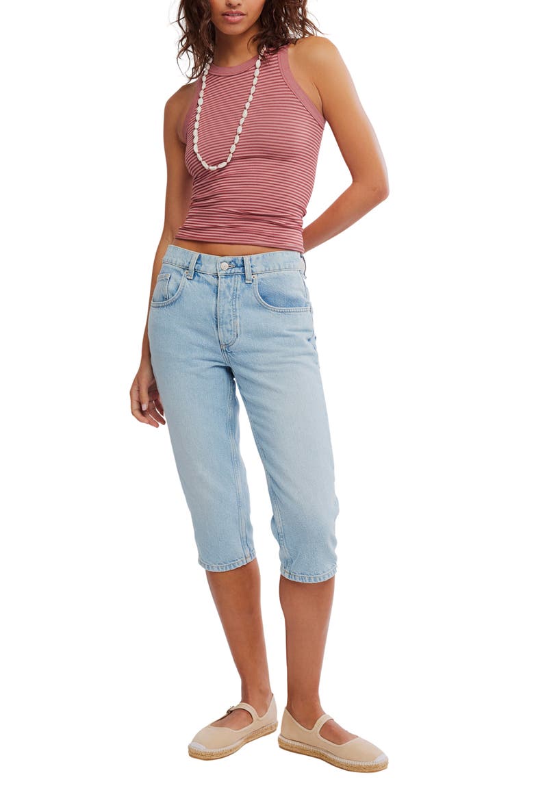 So Soft Stripe Racerback Crop Tank, Alternate, color, ROSE COMBO