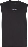 Balmain Embroidered Balmain Paris tank top