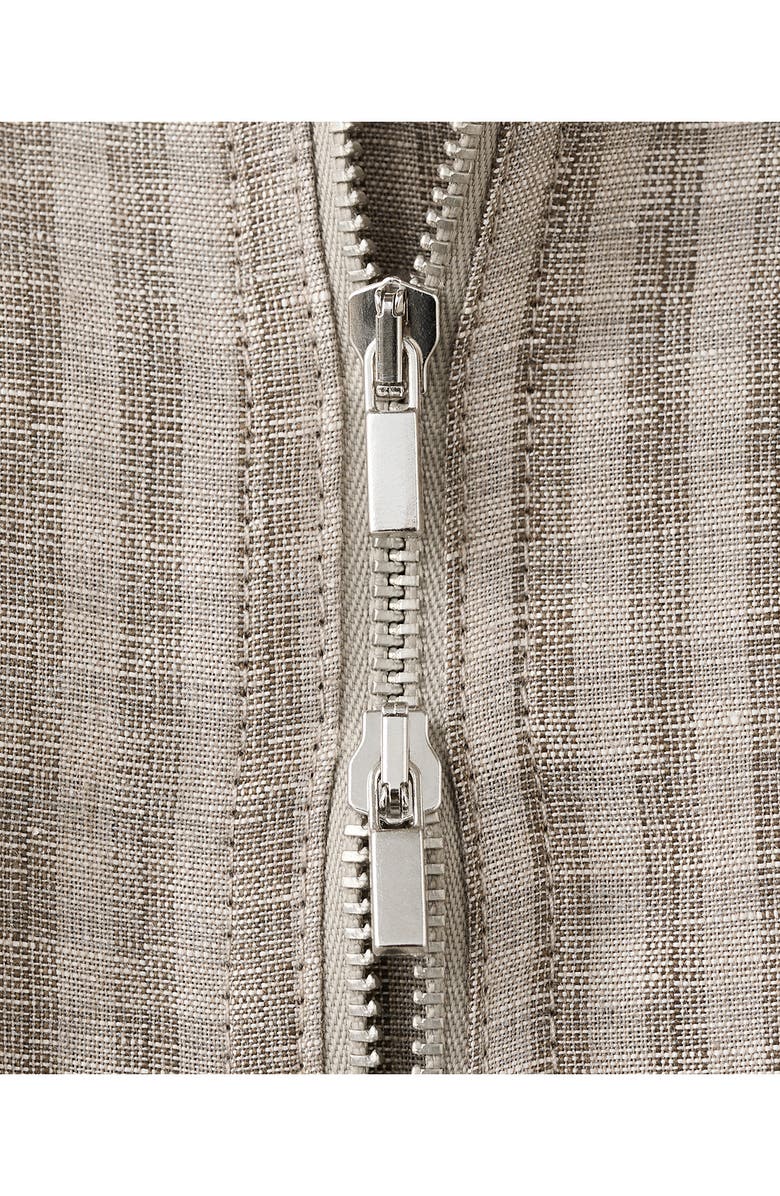 MANGO Check Bomber Jacket, Alternate, color, 