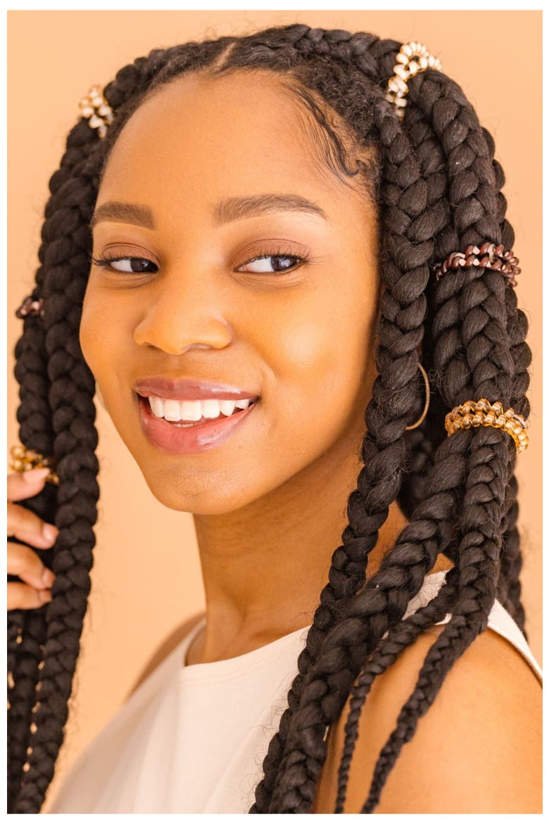 Mixed Hair Ties, Alternate, color, Anything But Basic