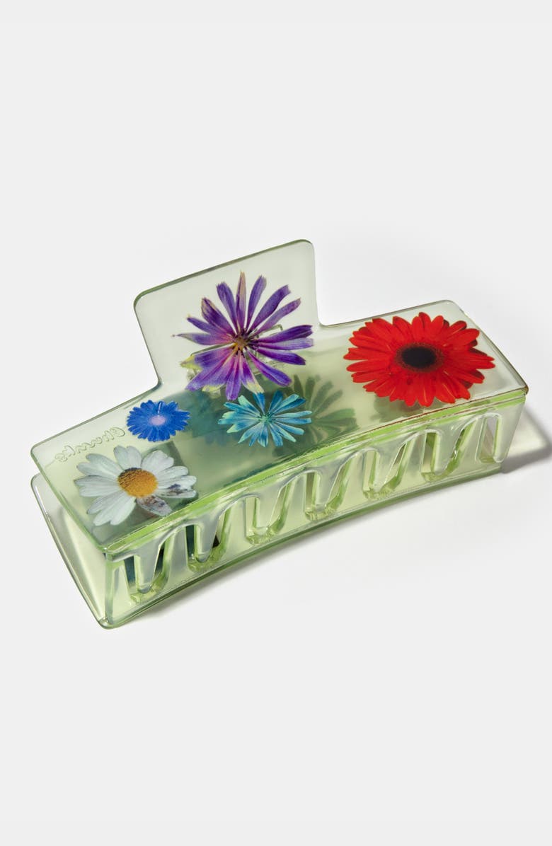 Chunks Flower Power Claw Clip, Alternate, color, 