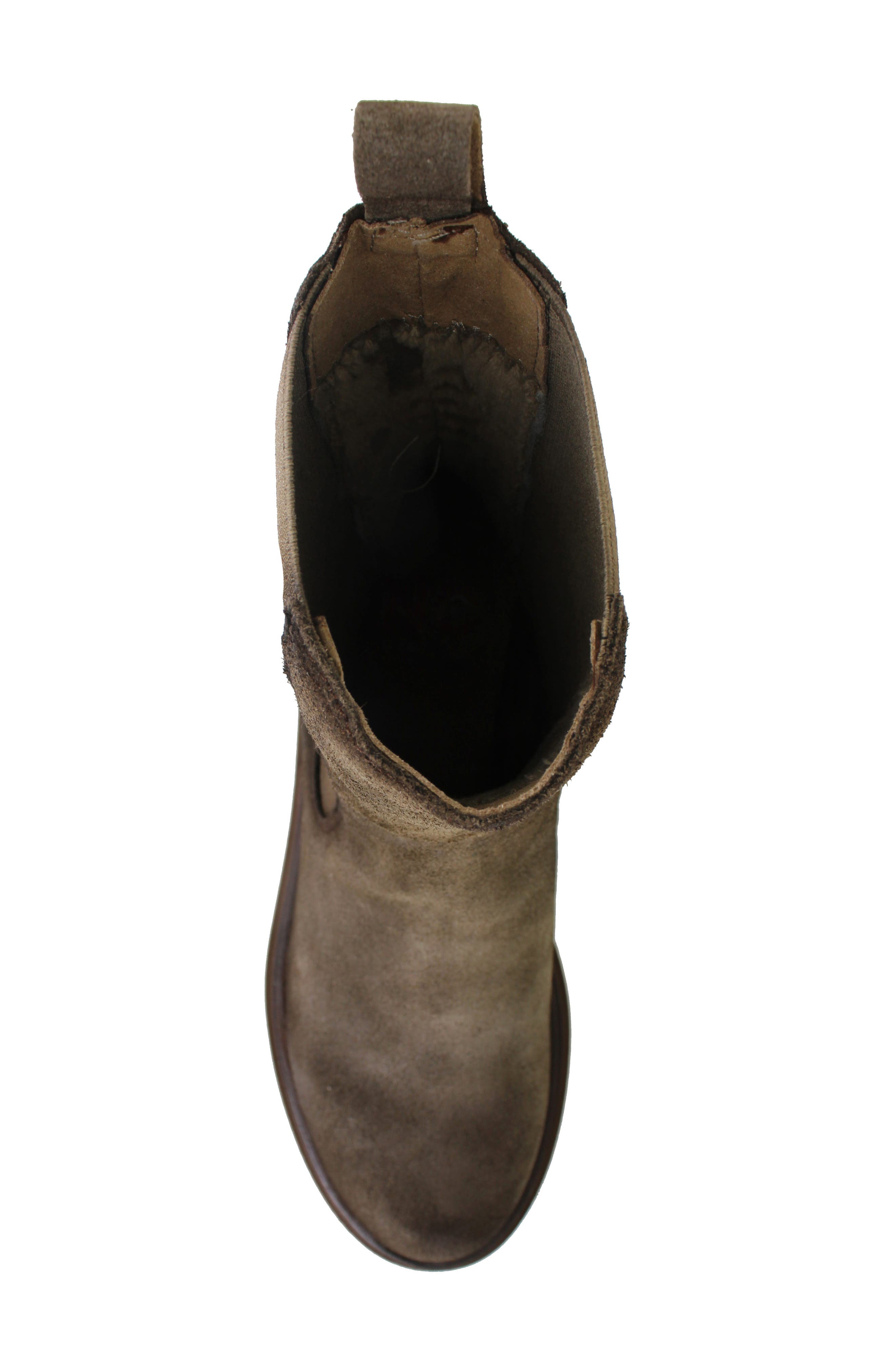 National Comfort Rossie Water Resistant Chelsea Boot, Alternate, color, Dark Brown