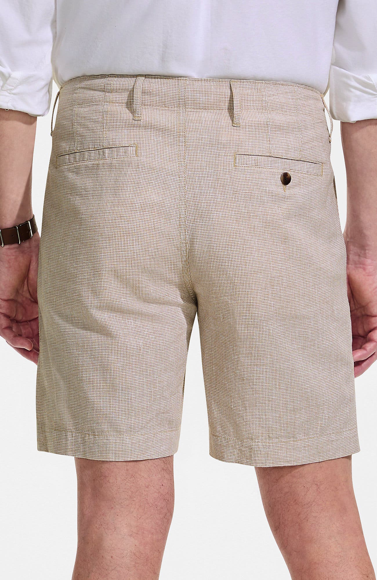 7" Classic Fit Linen Blend Short - image 4