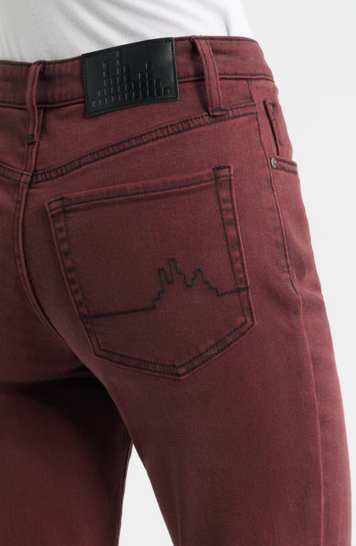 City Blues Dover Straight Leg Jeans In Brown