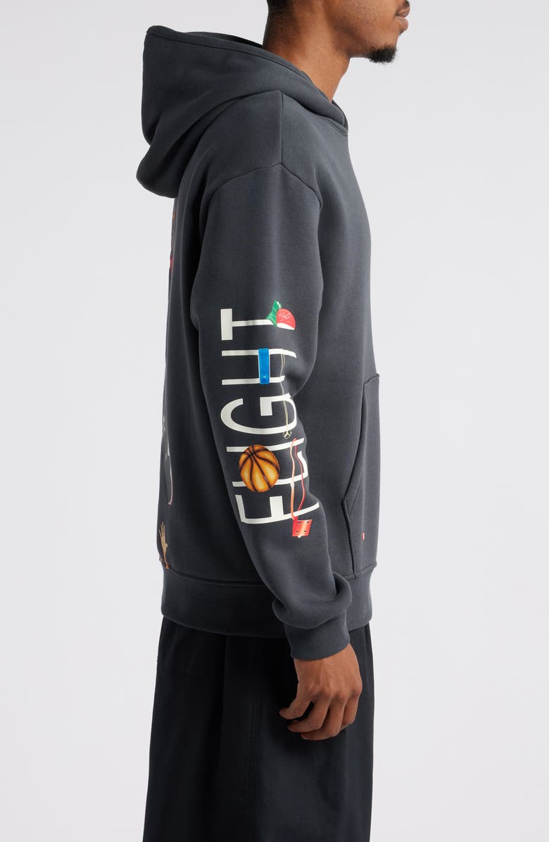 Jordan x Darien Birks Artist Series Hoodie, Alternate, color, Dark Smoke Grey