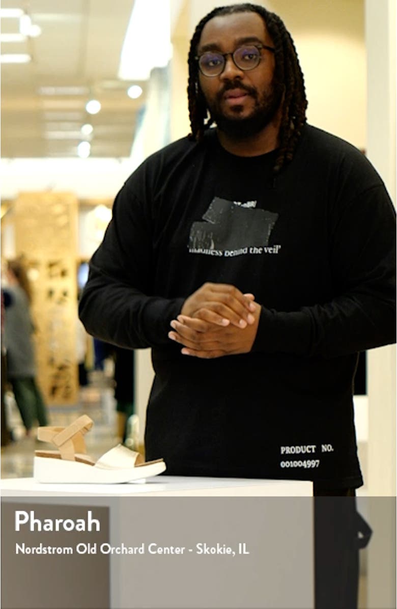 CORKSPHERE<sup>™</sup> Flowt Wedge Cork Sandal, sales video thumbnail